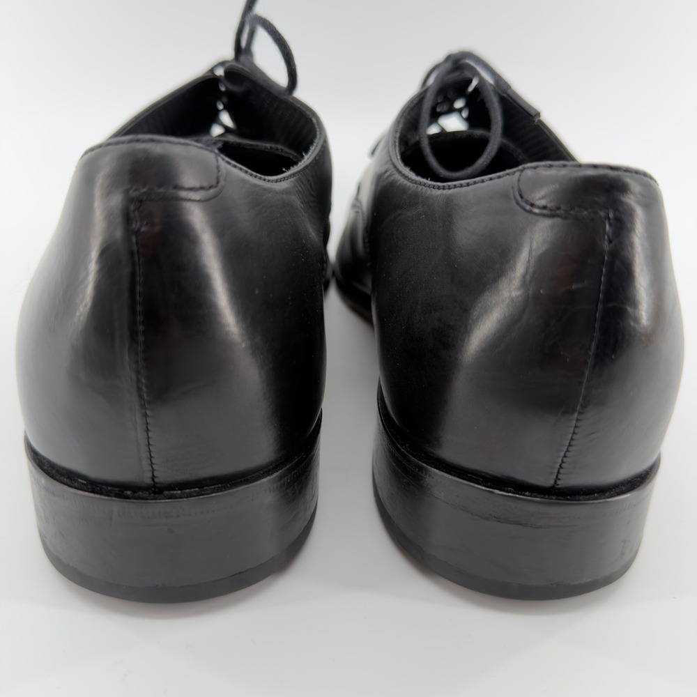 Cole Haan Mens Black Leather Split Toe Derby Dress Shoes Size 12 M - Picture 5 of 6